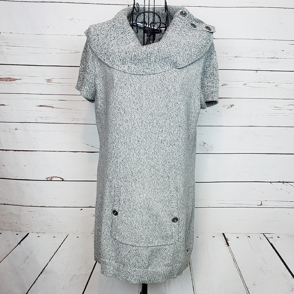 Tommy Hilfiger Short Sleeve Cowl Neck Sweater